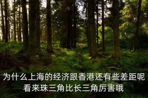 為什么上海金融落后香港，上海離國際金融中心有多遠