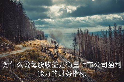為什么要計(jì)算每股收益，財(cái)務(wù)簡(jiǎn)況里的 每股收益 是什么意思