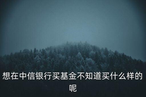 炒中信銀行基金需要什么條件，如何買基金需要什么條件a
