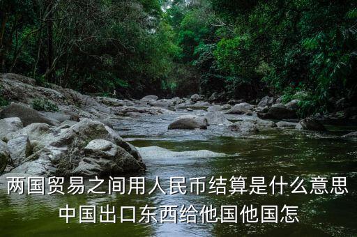 國(guó)與國(guó)之間交易用什么結(jié)算，國(guó)與國(guó)間貸款還款時(shí)用什么貨幣結(jié)算