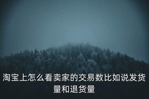 什么是賣家數(shù)，淘寶旺旺后臺(tái)下單賣家數(shù)和下單金額是什么意思