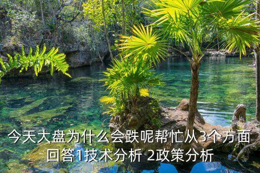 今天大盤為什么會(huì)跌呢幫忙從3個(gè)方面回答1技術(shù)分析 2政策分析