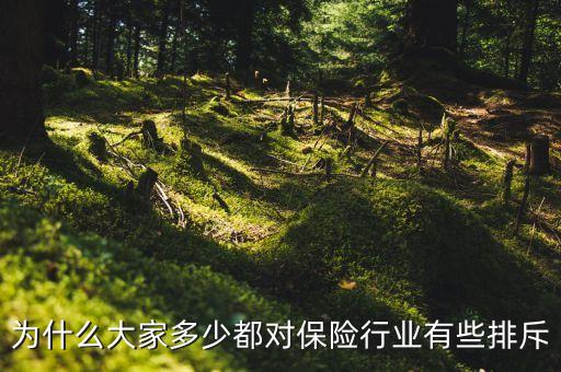 為什么排斥保險業(yè)務(wù)員，為什么很多人都不愿意做保險業(yè)務(wù)員