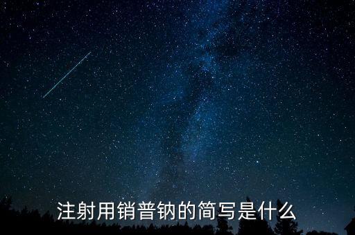 注射用銷普鈉的簡(jiǎn)寫(xiě)是什么