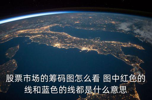 股票市場的籌碼圖怎么看 圖中紅色的線和藍(lán)色的線都是什么意思