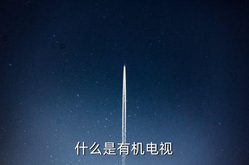 什么是有機電視