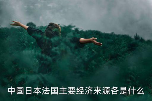 中國日本法國主要經(jīng)濟來源各是什么