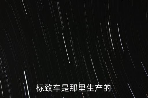 標(biāo)致車是那里生產(chǎn)的