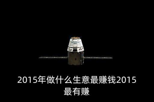 2015年做什么生意最賺錢2015最有賺