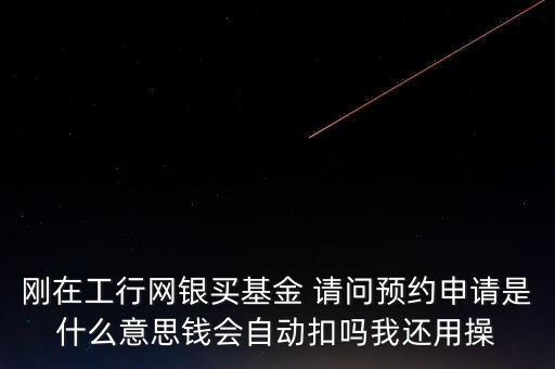 基金預(yù)約申請是什么意思，在網(wǎng)上購買基金 預(yù)約申購是什么意思 謝謝 看圖