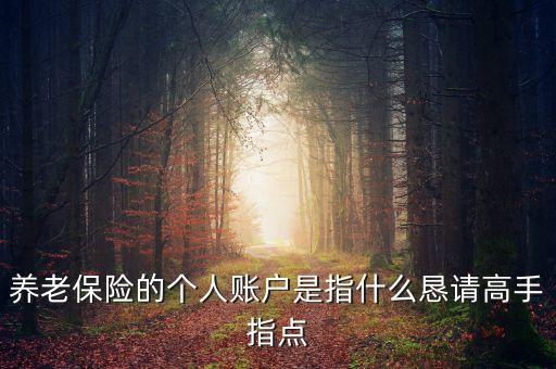 養(yǎng)老保險(xiǎn)劃入個(gè)人賬戶是什么意思，什么是職工基本養(yǎng)老保險(xiǎn)個(gè)人賬戶