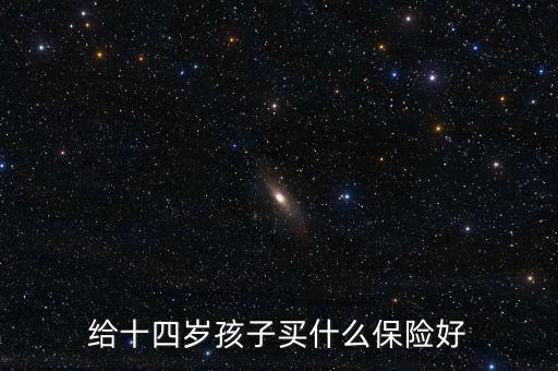 給十四歲孩子買什么保險好