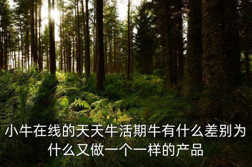 小牛為什么都投天天牛，小牛薪水很低為什么天天一擲千金