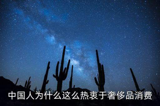 中國人為什么這么熱衷于奢侈品消費(fèi)