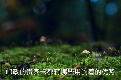 郵政的貴賓卡都有哪些用的著的優(yōu)勢