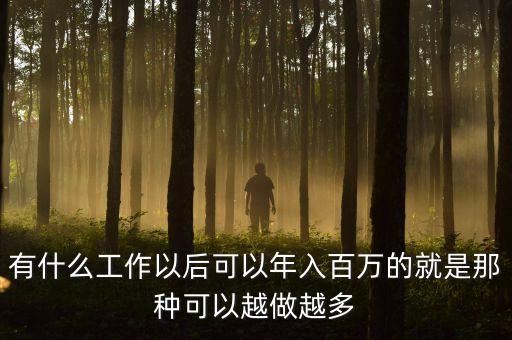 制藥行業(yè)什么時候才能年入百萬，有哪些工作可以達(dá)到年收入過百萬