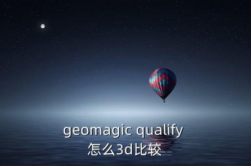 什么是3D最佳擬合，用Geomagic qualify怎么進(jìn)行3D比較