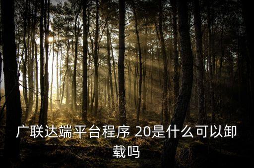 廣聯(lián)達端平臺程序是什么，廣聯(lián)達基本應用步驟是什么