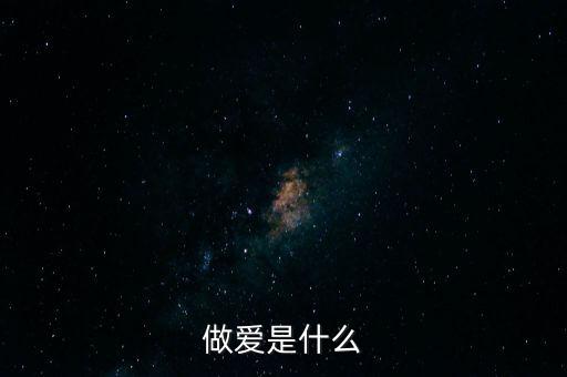 做愛是什么