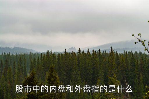 股票中內(nèi)盤與外盤是什么意思，股市里面的內(nèi)盤與外盤分別是什么意思