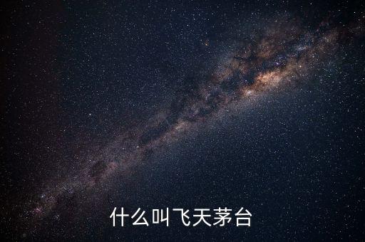 什么叫飛天茅臺