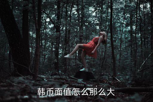 韓幣面值為什么大，韓幣面值怎么那么大