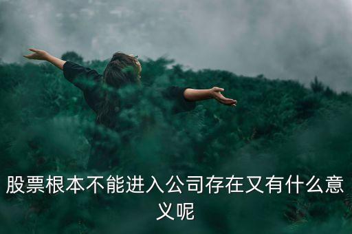 上不了主板的股票意味著什么意思，非主板上市是什么意思