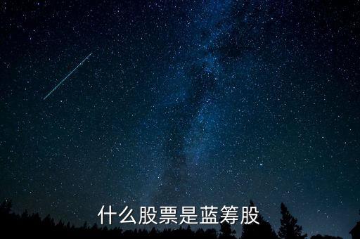 什么股票是藍(lán)籌股