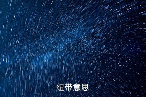 紐帶作用是什么意思，紐帶意思
