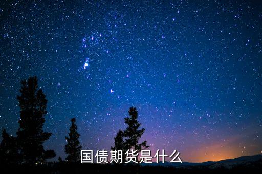 什么是國債期貨，國債期貨是什么