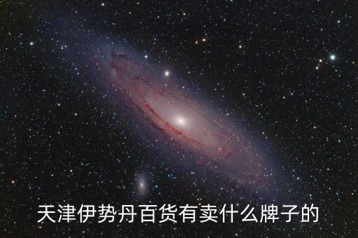 天津伊勢丹百貨有賣什么牌子的