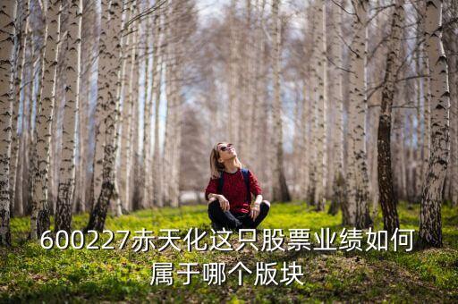 赤天化屬于什么板塊，600227赤天化這只股票業(yè)績(jī)?nèi)绾螌儆谀膫€(gè)版塊