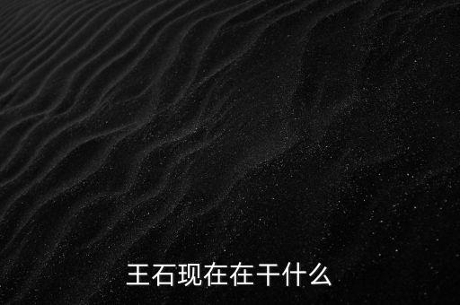 王石現(xiàn)在在干什么