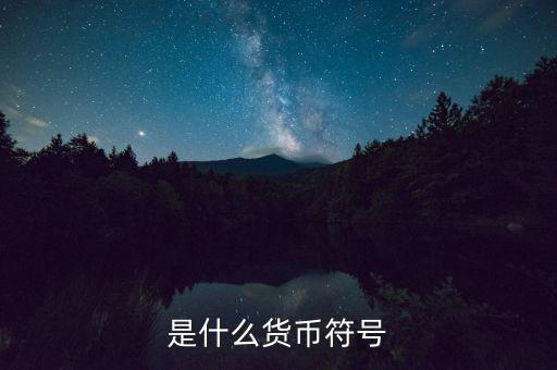 是什么貨幣符號(hào)，是什么貨幣符號(hào)