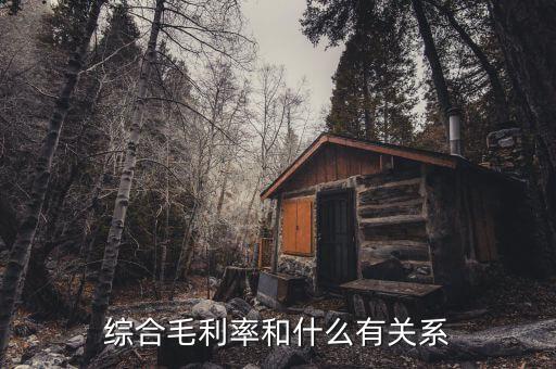 什么是綜合毛利，綜合毛利率和什么有關(guān)系