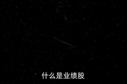 什么是業(yè)績股