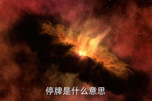 公司債券停牌什么意思，停牌是什么意思