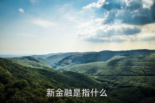 新興金融是什么，馬云說什么是新金融