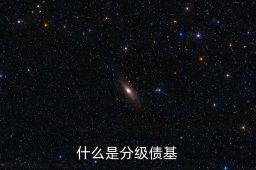 什么是分級(jí)債基
