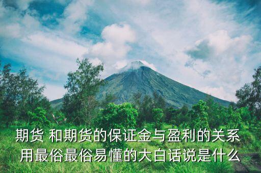 期貨 和期貨的保證金與盈利的關(guān)系 用最俗最俗易懂的大白話說是什么