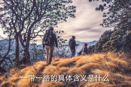 中央一帶一路是什么意思，中國一帶一路是什么意思