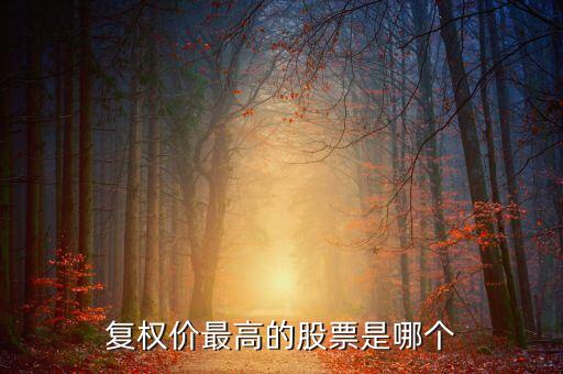 什么股票復(fù)權(quán)價(jià)高，兩市那只股復(fù)權(quán)后股價(jià)最高