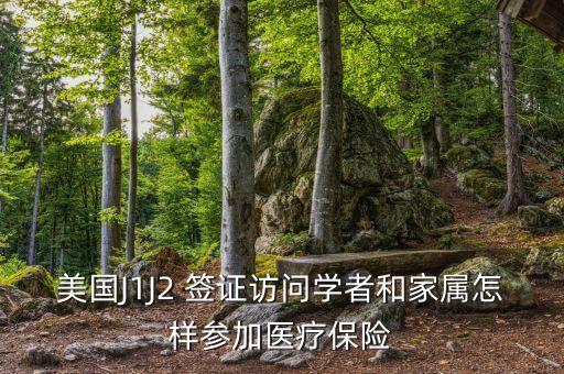 美國(guó)J1J2 簽證訪(fǎng)問(wèn)學(xué)者和家屬怎樣參加醫(yī)療保險(xiǎn)
