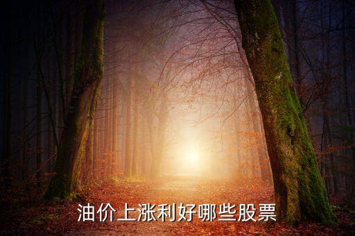 油價上漲利好哪些股票