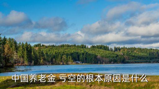 中國養(yǎng)老金 虧空的根本原因是什么