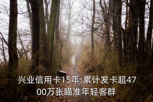  興業(yè)信用卡15年:累計發(fā)卡超4700萬張瞄準年輕客群