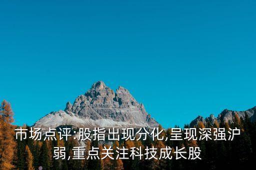 市場點(diǎn)評(píng):股指出現(xiàn)分化,呈現(xiàn)深強(qiáng)滬弱,重點(diǎn)關(guān)注科技成長股