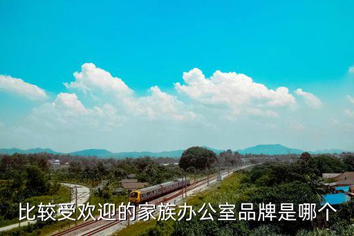 比較受歡迎的家族辦公室品牌是哪個