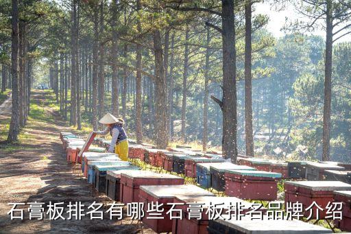 石膏板排名有哪些石膏板排名品牌介紹