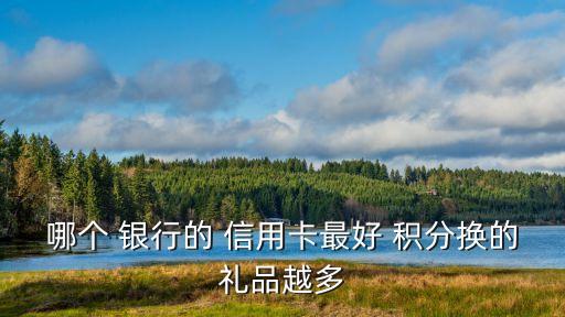 哪個(gè) 銀行的 信用卡最好 積分換的禮品越多